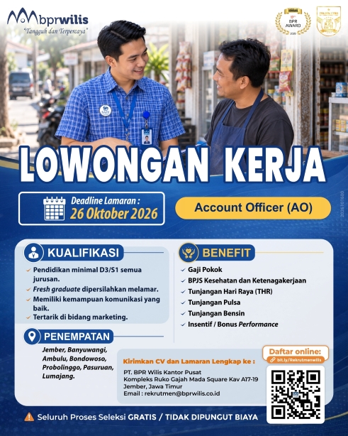 Lowongan Kerja Account Officer Oktober 2026