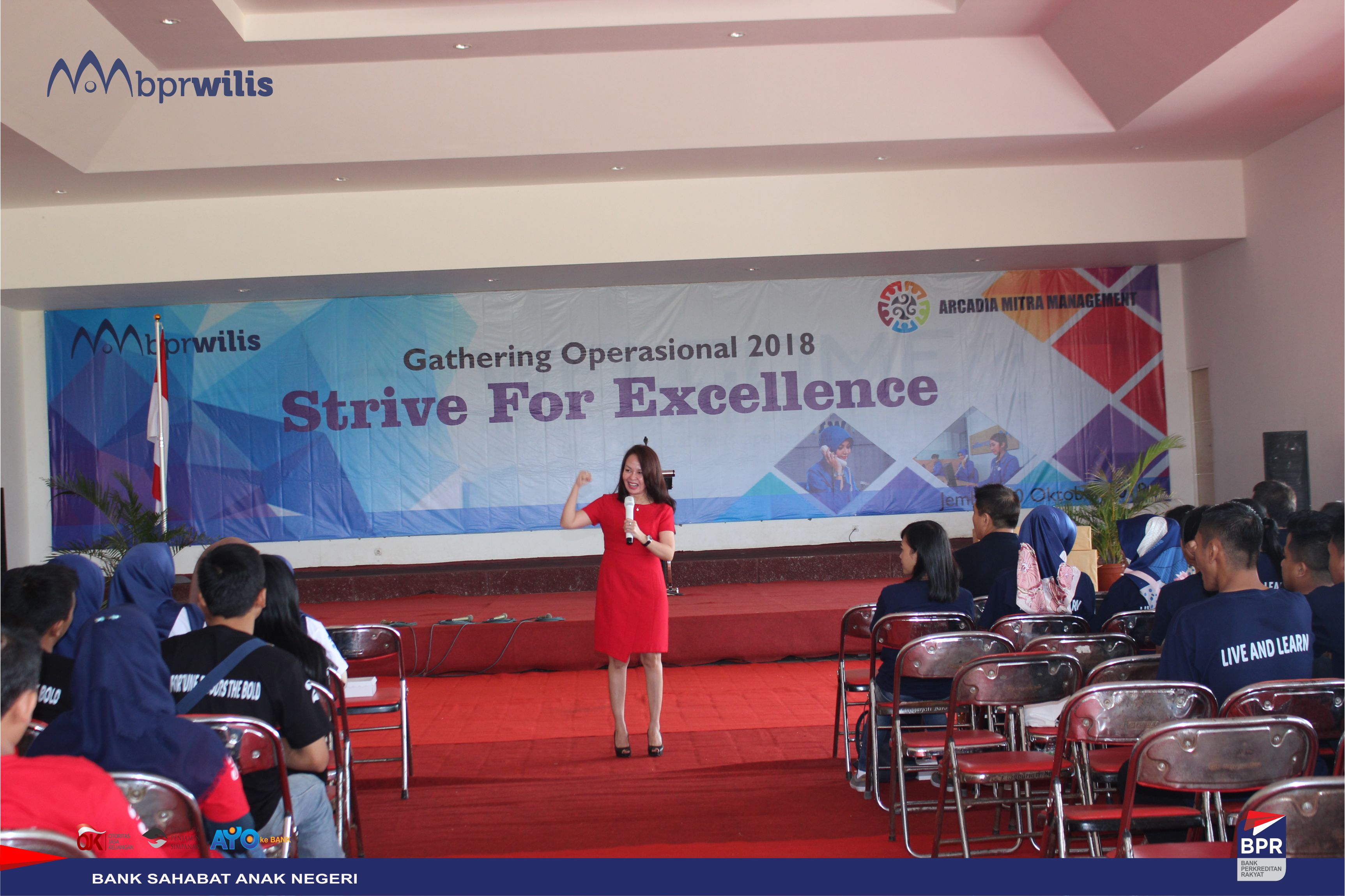 Gathering Operasional Karyawan PT. BPR CINDE WILIS