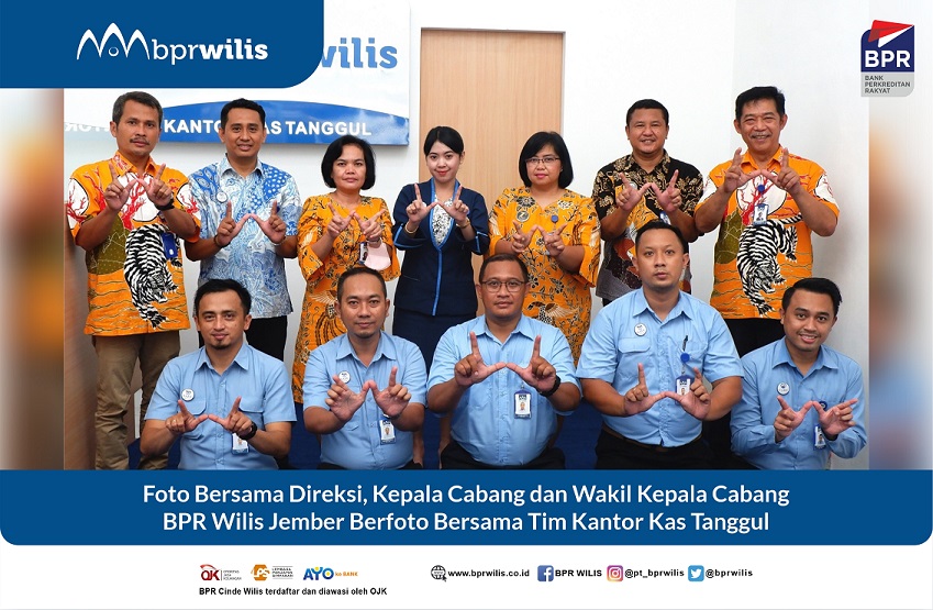 Pembukaan Kantor Kas Tanggul