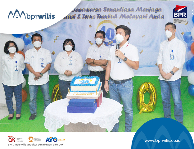 Sambutan Komisaris Utama HUT ke 40 Tahun BPR Wilis