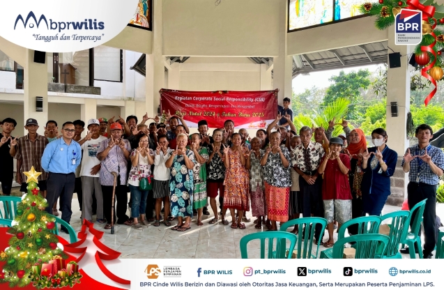 Kegiatan CSR BPR Wilis Kantor Pusat Operasional di Gereja Katolik Santa Theresia Kanak-Kanak Yesus