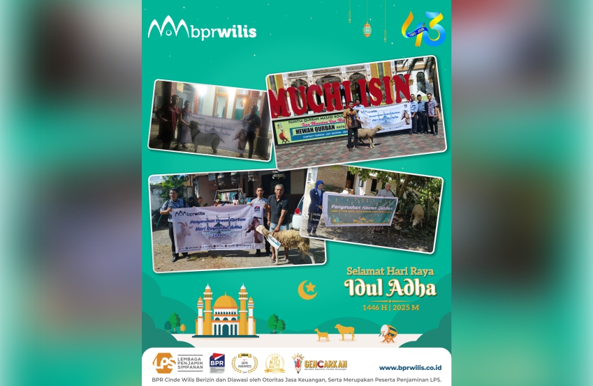 Penyerahan Hewan Kurban Hari Raya Idul Adha 1446 H