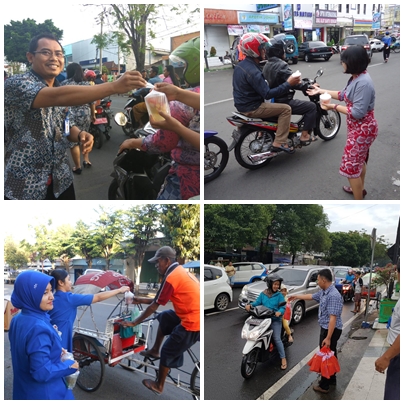 BPR Wilis Berbagi Takjil Gratis