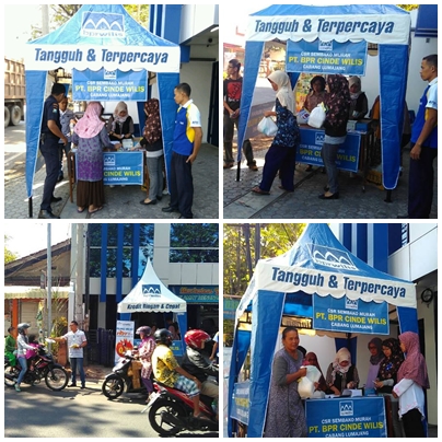 Bazar Sembako Murah BPR Wilis